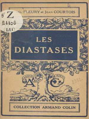 cover image of Les diastases